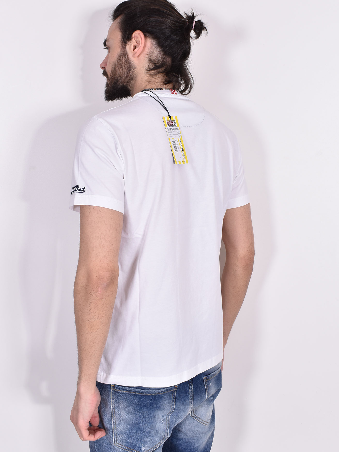 Mc2 Saint Barth classic tequila white t-shirt - MC2 SAINT